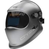 Crystal 2.0 Auto Darkening Welding Helmet, 3.94" L x 1.97" W View Area, 2/4 - 12 Shade Range, Silver Nuna Depot Inc.