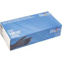 Gants jetables de calibre m&eacute;dical r&eacute;sistants &agrave; la perforation, Moyen, Nitrile, 5 mils, Sans poudre, Noir, Classe 2 Nuna Depot Inc.