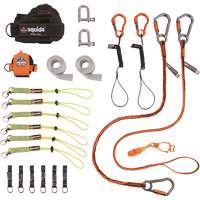 Trousse de longes de fixation d'outils pour monteurs de charpentes m&eacute;talliques et poseurs d'acier 3186 Squids Nuna Depot Inc.