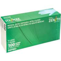 Puncture-Resistant Medical-Grade Disposable Gloves, X-Large, Nitrile, 3.5-mil, Powder-Free, Blue, Class 2 Nuna Depot Inc.