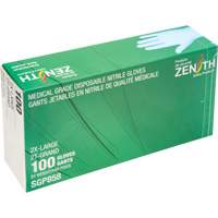 Puncture-Resistant Medical-Grade Disposable Gloves, 2X-Large, Nitrile, 3.5-mil, Powder-Free, Blue, Class 2 Nuna Depot Inc.