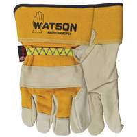 Gants pour cordeur American, Grand, Paume Cuir fleur de vache, Doubleure Coton Nuna Depot Inc.