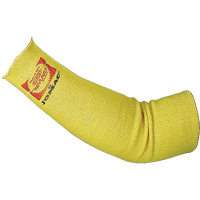 1-Ply Tube Sleeves, Kevlar&reg;, 10", ANSI Level 3/ASTM F-1790, Yellow Nuna Depot Inc.