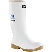 Slip Resistant Boots, Rubber, Steel Toe, Size 4 Nuna Depot Inc.