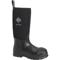 Bottes de s&eacute;curit&eacute; Chore Max, Caoutchouc, Embout Composite, Pointure 10, Semelle R&eacute;sistant aux perforations Nuna Depot Inc.