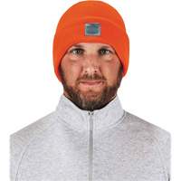 N-Ferno&reg; Rib Knit Beanie Hat, One Size, Orange Nuna Depot Inc.