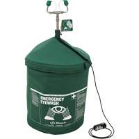 Portable Tempered Emergency Eyewash, Pressurized, 15 gal. Capacity, Meets ANSI Z358.1 Nuna Depot Inc.