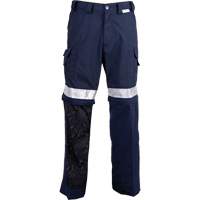 All-Season High Visibility Ventilated Pants, Poly-Cotton, 26, Navy Blue Nuna Depot Inc.