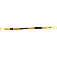 Retractable Cone Bar, 7'2" Extended Length, Black/Yellow Nuna Depot Inc.