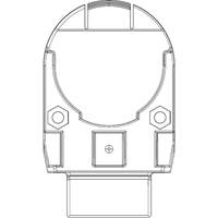 Adaptateur de casque de s&eacute;curit&eacute; pour serre-t&ecirc;tes VeriShield de Howard Leight Nuna Depot Inc.
