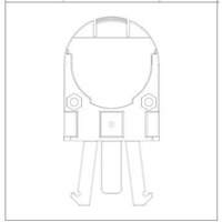 Adaptateur de casque de s&eacute;curit&eacute; pour serre-t&ecirc;tes VeriShield de Howard Leight Nuna Depot Inc.