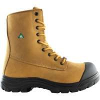 Storm Work Boots, Leather, Steel Toe, Size 7, Impermeable Nuna Depot Inc.