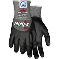 Gants r&eacute;sistant aux coupures Max Ninja, Taille Moyen, Calibre 10, Rev&ecirc;tement Bipolym&egrave;re, Enveloppe en Dyneema, ASTM ANSI niveau A3 Nuna Depot Inc.
