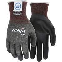 Gants r&eacute;sistant aux coupures Max Ninja, Taille Grand, Calibre 10, Rev&ecirc;tement Bipolym&egrave;re, Enveloppe en Dyneema, ASTM ANSI niveau A3 Nuna Depot Inc.