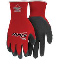 Gants enduits Flex Ninja, Grand, R&ecirc;vetement Latex de caoutchouc, Calibre 15, Enveloppe en Nylon Nuna Depot Inc.