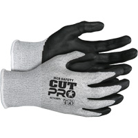 Safety Cut Pro Cut Resistant Gloves, Size Large, 13 Gauge, Bi-Polymer Coated, HPPE Shell, ASTM ANSI Level A7 Nuna Depot Inc.