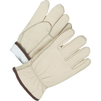 Driver/Roper Gloves, 10, Grain Cowhide Palm, Thinsulate Inner Lining Nuna Depot Inc.