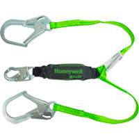 Miller&reg; HP Shock-Absorbing Lanyard, 4', Locking Rebar Hook Center, Locking Snap Hook Leg Ends, Polyester Nuna Depot Inc.