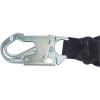 Miller&reg; HP Shock-Absorbing Lanyard, 4', Locking Rebar Hook Center, Locking Snap Hook Leg Ends, Polyester Nuna Depot Inc.