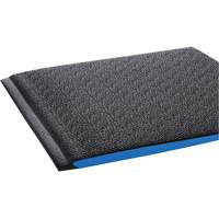 Wear-Bond Comfort-King Ergonomic Mats, Pebbled, 2' x 3' x 9/16", Black, Vinyl Foam Nuna Depot Inc.