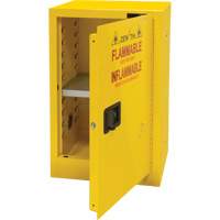 Armoire pour produits inflammables, 12 gal., 1 Porte(s), 23" La x 35" h x 18" p Nuna Depot Inc.