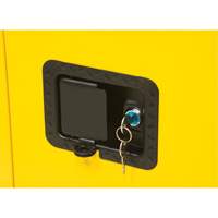 Armoire pour produits inflammables, 12 gal., 1 Porte(s), 23" La x 35" h x 18" p Nuna Depot Inc.