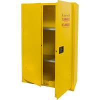 Armoire pour produits inflammables, 45 gal., 2 Porte(s), 43" La x 65" h x 18" p Nuna Depot Inc.