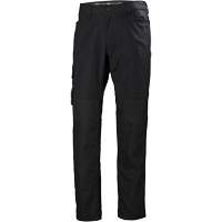 Pantalons d'entretien Oxford, Poly-coton, Noir, Taille 30, Entrejambe 30 Nuna Depot Inc.
