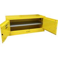 Armoire pour produits inflammables, 12 gal., 2 Porte(s), 43" La x 18" h x 18" p Nuna Depot Inc.