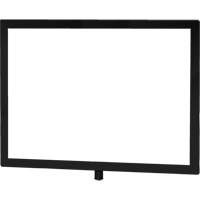 Heavy-Duty Horizontal Sign Holder for Classic Posts, Black Nuna Depot Inc.