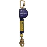 Nano-Lok Extended Length Self Retracting Lifeline, 10', Dyneema&reg;, Swivel Nuna Depot Inc.
