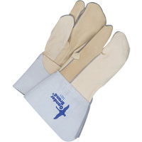 One-Finger Leather Mitts, Grain Cowhide, Size 9 Nuna Depot Inc.