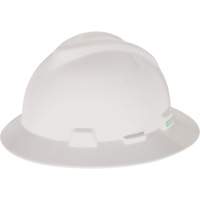 V-Gard&reg; Slotted Full-Brim Hardhat, Pinlock Suspension, Non-Vented Nuna Depot Inc.