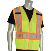 Veste d&eacute;tachable haute visibilit&eacute; Pip Dynamic, Jaune lime haute visibilit&eacute;, T-Grand, Polyester Nuna Depot Inc.
