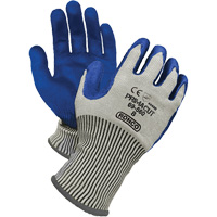 Gants r&eacute;sistant &agrave; la coupe PrimaCut, Taille 8, Calibre 13, Rev&ecirc;tement Nitrile, Enveloppe en PEHP, ANSI/ISEA 105 niveau 4/EN 388 niveau 5 Nuna Depot Inc.