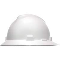 Casque de s&eacute;curit&eacute; &agrave; bordure compl&egrave;te Hydro Dip V-Gard, R&eacute;pond aux normes CSA type 1, Suspension Rochet, Non ventil&eacute; Nuna Depot Inc.