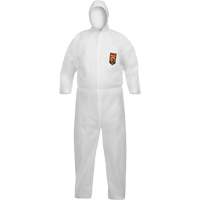 KleenGuard A40 Disposable Coveralls, Medium, White, Microporous Nuna Depot Inc.