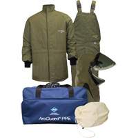 Ensemble de v&ecirc;tements 3TG contre l'arc &eacute;lectrique avec capuchon &agrave; lev&eacute;e avant Arcguard Revolite, 40 cal/cm² Nuna Depot Inc.
