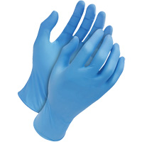 Classic Disposable Gloves, Medium, Nitrile, 4-mil, Powder-Free, Blue Nuna Depot Inc.