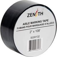 Ruban pour marquage d'all&eacute;es, 2" x 108', PVC, Noir Nuna Depot Inc.