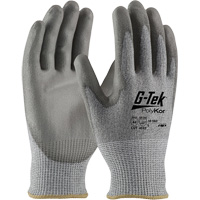 Gants r&eacute;sistants aux coupures G-Tek PolyKor, Taille Petit, Calibre 13, Rev&ecirc;tement Polyur&eacute;thane, Enveloppe en Poly&eacute;thyl&egrave;ne, ASTM ANSI niveau A4/EN 388 niveau 5/EN 388 niveau D Nuna Depot Inc.