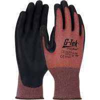 Gants r&eacute;sistants aux coupures G-Tek PolyKor X7 Neuroma, Taille Petit, Calibre 18, Rev&ecirc;tement Polyur&eacute;thane, Enveloppe en Poly&eacute;thyl&egrave;ne, ASTM ANSI niveau A3/EN 388 niveau C Nuna Depot Inc.