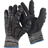 Gants antichocs enduits pour le martelage, 8/Moyen, Paume en Synth&eacute;tique, Poignet &eacute;lastique Nuna Depot Inc.