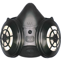 Comfort-Air&reg; 400Nx Black Half Mask without Exhalation Valve N95 Kit, Elastomer/Rubber, Small/Medium Nuna Depot Inc.