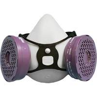 Comfort-Air&reg; 400Nx Black Half Mask without Exhalation Valve P100 Kit, Elastomer/Rubber, Small/Medium Nuna Depot Inc.