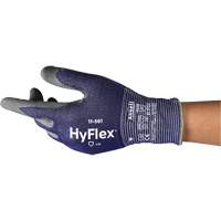 Gants r&eacute;sistants aux coupures HyFlex 11-561, 5, Calibre 15, Rev&ecirc;tement Nitrile, EN 388 niveau C Nuna Depot Inc.