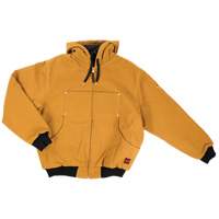 Blouson d'aviateur en toile lourde avec capuchon, Hommes, Petit, Brun Nuna Depot Inc.