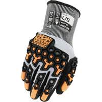 SpeedKnit M-Pact&reg; Cut-Resistant Impact Gloves, Size 7/Small, 18 Gauge, Nitrile Coated, HPPE/Tungsten Shell, ASTM ANSI Level A5/EN 388 Level E Nuna Depot Inc.