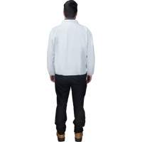 Disposable Shirt, Microporous, Small, White Nuna Depot Inc.