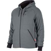 Chandail &agrave; capuchon chauffant M12 complet, Hommes, 2T-Grand, Gris, Polyester Nuna Depot Inc.